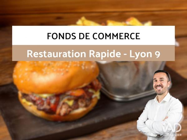 Restauration rapide à vendre 160 m² Lyon 9