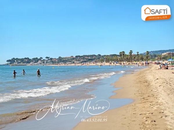 PROCHE DE LA MER - SUPERBE APPARTEMENT 3 PIÈCES EN REZ DE JARDIN  - SAINT-AYGULF (83370)