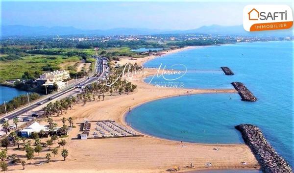 PROCHE DE LA MER - SUPERBE APPARTEMENT 3 PIÈCES EN REZ DE JARDIN  - SAINT-AYGULF (83370)