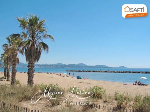 PROCHE DE LA MER - SUPERBE APPARTEMENT 3 PIÈCES EN REZ DE JARDIN  - SAINT-AYGULF (83370)