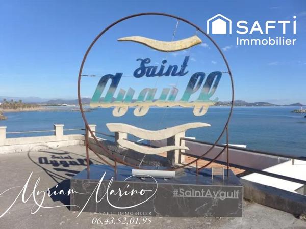 PROCHE DE LA MER - SUPERBE APPARTEMENT 3 PIÈCES EN REZ DE JARDIN  - SAINT-AYGULF (83370)