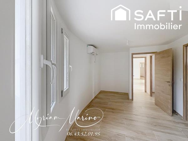 PROCHE DE LA MER - SUPERBE APPARTEMENT 3 PIÈCES EN REZ DE JARDIN  - SAINT-AYGULF (83370)