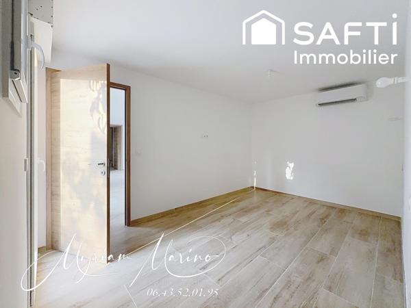 PROCHE DE LA MER - SUPERBE APPARTEMENT 3 PIÈCES EN REZ DE JARDIN  - SAINT-AYGULF (83370)