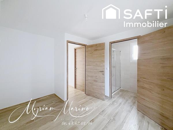 PROCHE DE LA MER - SUPERBE APPARTEMENT 3 PIÈCES EN REZ DE JARDIN  - SAINT-AYGULF (83370)