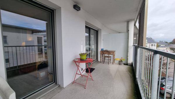 Appartement T2 en rez-de-jardin avec extérieur et garage fermé