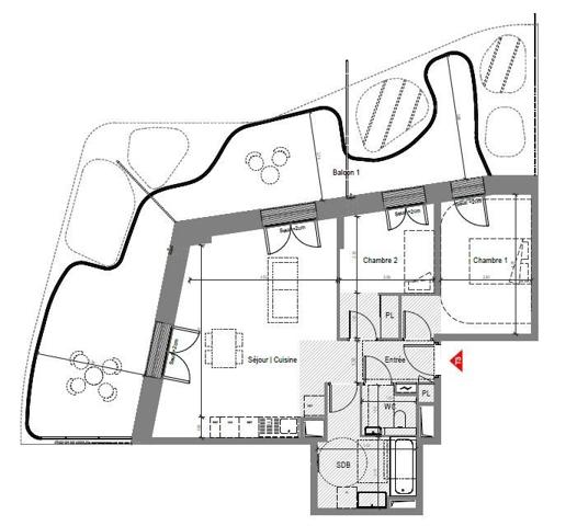 Appartement à vendre 3 pièces 62 m² Nice