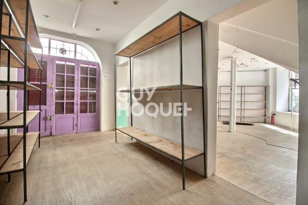 Local commercial + appartement à vendre - 93.53 m² - Lorette/Martyrs