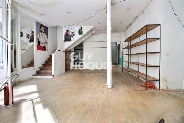 Local commercial + appartement à vendre - 93.53 m² - Lorette/Martyrs