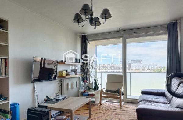 T3 - 65m2 - SEJOUR/SAM - CUISINE - 2 CHAMBRES - SDB - BALCON - CAVE - PARKING