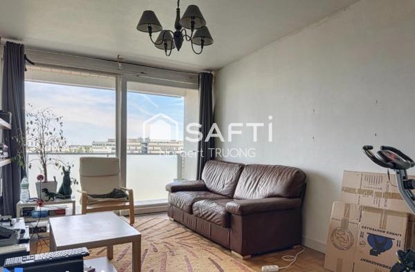 T3 - 65m2 - SEJOUR/SAM - CUISINE - 2 CHAMBRES - SDB - BALCON - CAVE - PARKING