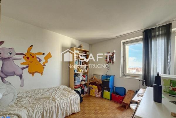 T3 - 65m2 - SEJOUR/SAM - CUISINE - 2 CHAMBRES - SDB - BALCON - CAVE - PARKING