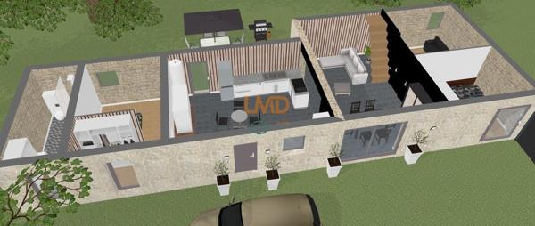 Maison avec grange attenante 95m2
