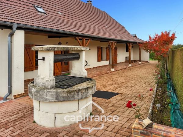 Un bien rare : ferme bressane de caractère, héritière d’un prestigieux passé, au cœur de la Bresse verdoyante de 7 pieces sur 120 m² habitable