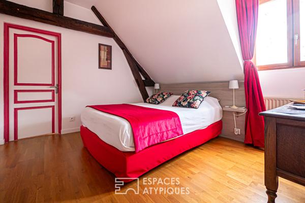 Charmant moulin rénové et ses étangs dans un cadre verdoyant