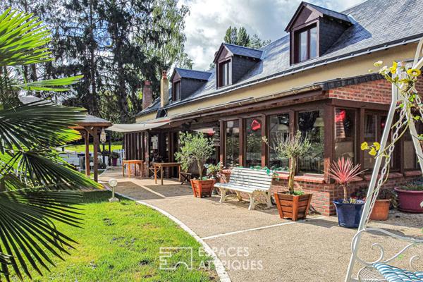 Charmant moulin rénové et ses étangs dans un cadre verdoyant