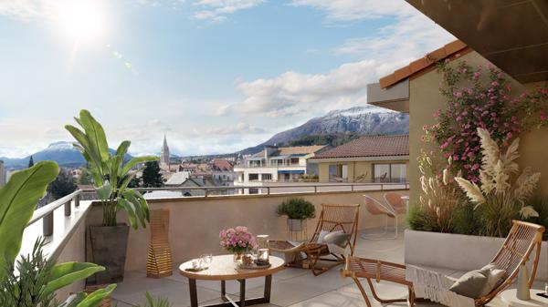 A vendre Centre-ville Gap , T2 de 45 m².