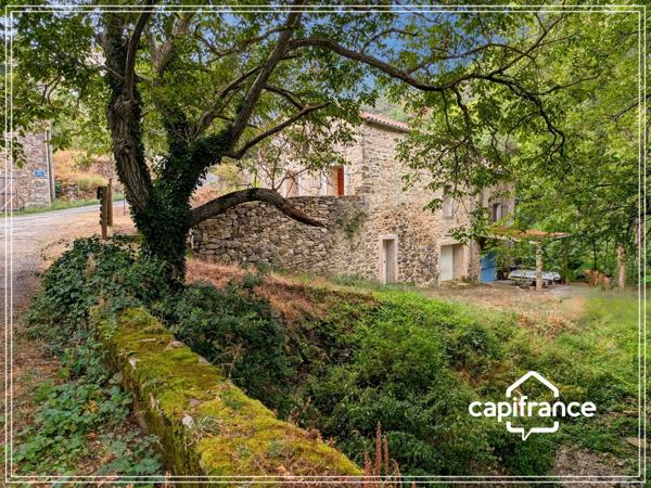 Ancien moulin rénové avec vue nature et terrasse – Un havre de paix au cœur du Haut-Languedoc
