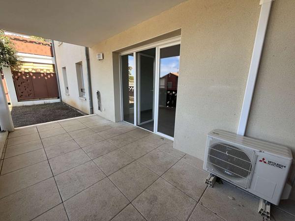 GIGEAN ( 34770) Appartement T3 de 69.30 m2 en RDC , terrasse, jardinet, pkg