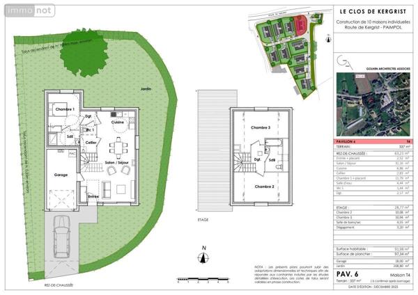 Maison à vendre à Paimpol dans les Côtes-d'Armor (22500), ref : 22023-3492