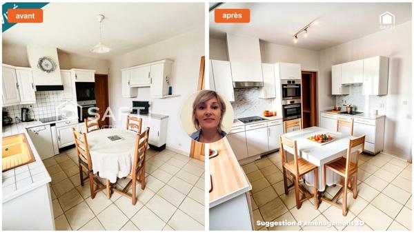 maison individuelle semi plain pied 4 chambres