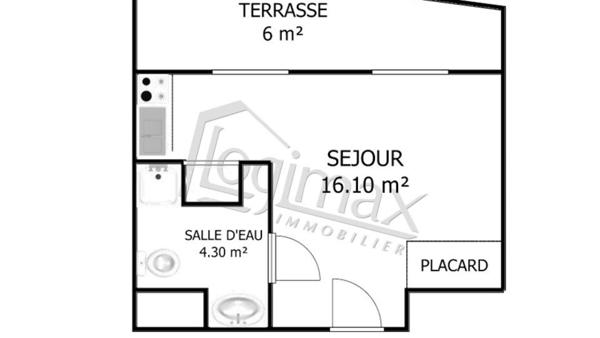 Vente appartement La rochelle, 20m² 1 pièce 135 000 €
