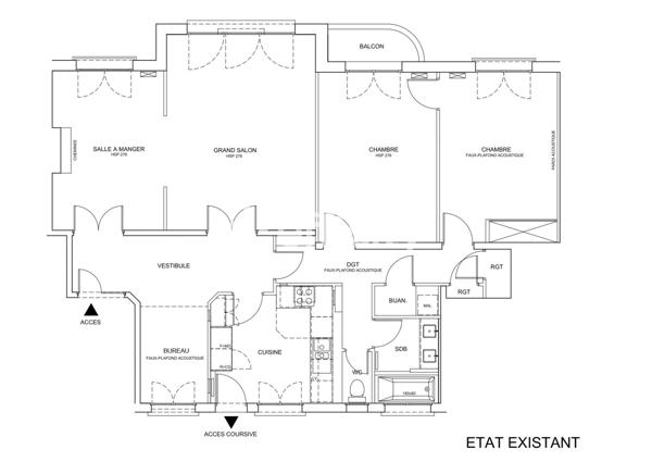 Appartement 5 pièces - 112 m² Bien prestige