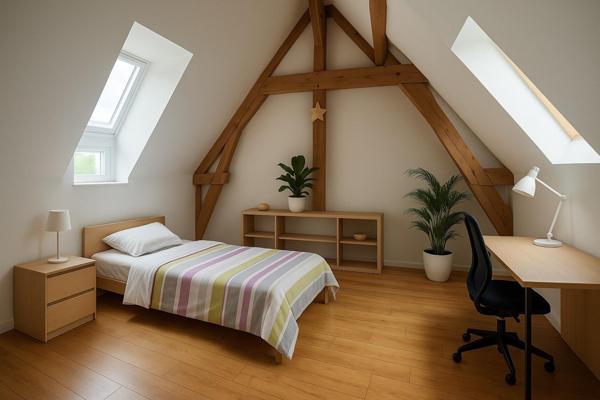 Maison de caractère + grange +piscine+ préau de 66m2 chauffé