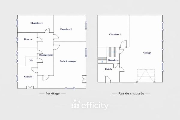 Maison 5 pièces - 104 m² Exclusivité efficity