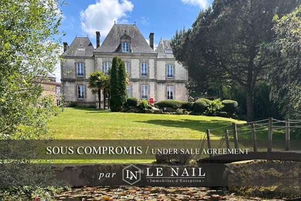Beau château à vendre proche du Puy du Fou avec logements annexes
