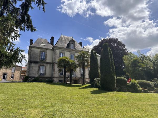 Beau château à vendre proche du Puy du Fou avec logements annexes