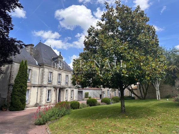 Beau château à vendre proche du Puy du Fou avec logements annexes