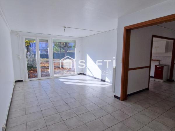 Appartement T3 au rez-de-chaussée