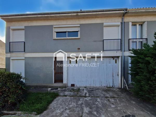 Appartement T3 au rez-de-chaussée