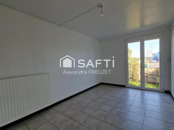 Appartement T3 au rez-de-chaussée