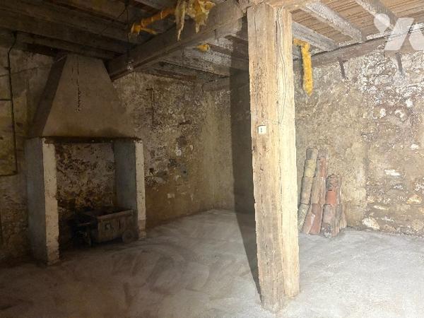 Avec son terrain arboré d'environ 3500 m², cette ancienne maison en pierre est à rénover !
