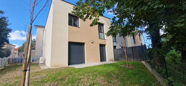 ST BONNET DE MURE LE HAUT - MAISON DE VILLE 4 pièces 86,23 m² neuve avec GARAGE ET JARDIN
