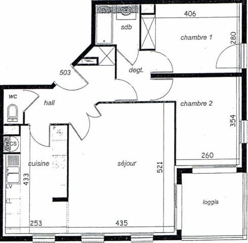 Appartement à louer à Lille (59000)