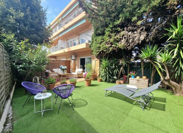 Studio avec jardin privatif de 62m² à 5 minutes à pied de la mer