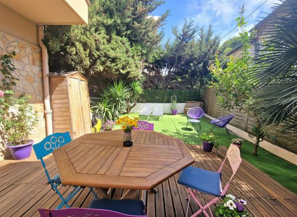 Studio avec jardin privatif de 62m² à 5 minutes à pied de la mer