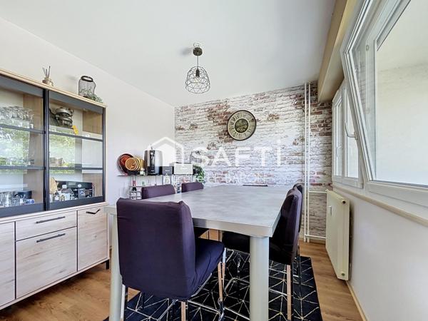 Appartement 78 m² – Pont-à-Mousson – Ascenseur – Balcon – Cave