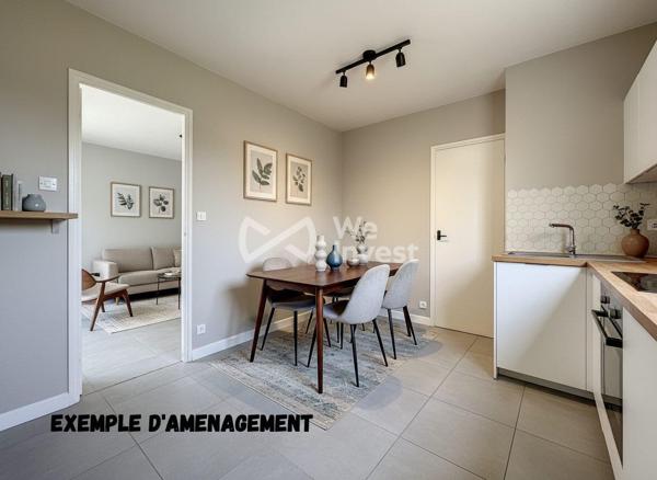 Appartement T3 à rénover avec jardin – Réhon, Cité Beauséjour