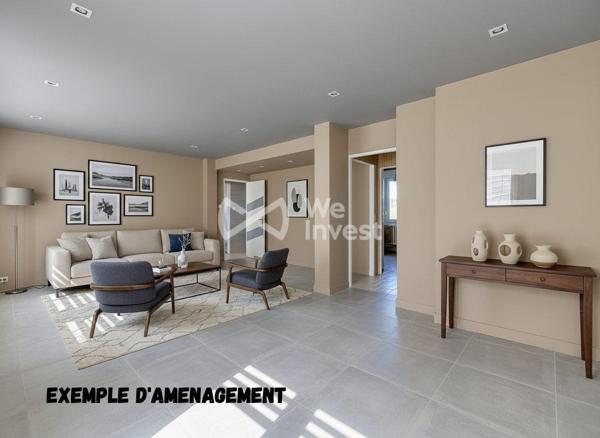 Appartement T3 à rénover avec jardin – Réhon, Cité Beauséjour