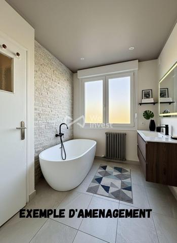 Appartement T3 à rénover avec jardin – Réhon, Cité Beauséjour