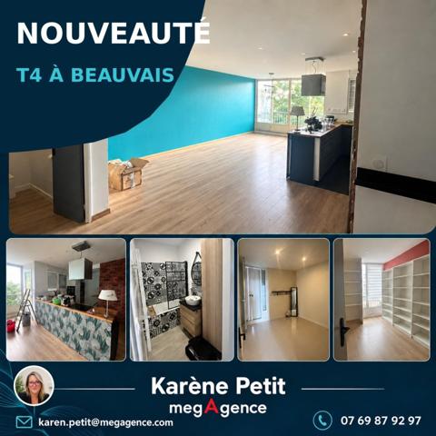 Appartement à BEAUVAIS, 60000 - 4 pièces 78m²