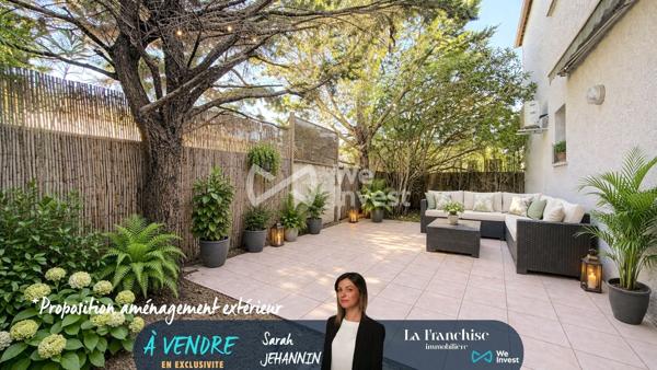 Appartement T3 en rez de jardin