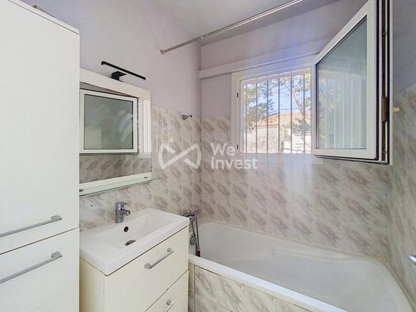 Appartement T3 en rez de jardin
