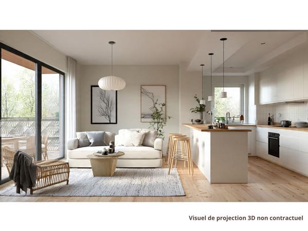 Appartement 3 pièces 65.42 m2