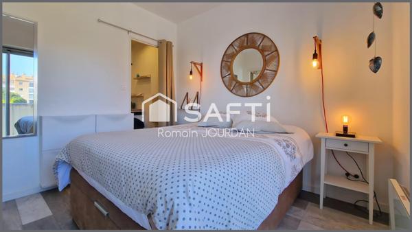 Hyères, appartement T2 d'environ 31 m², avec balcon vue mer