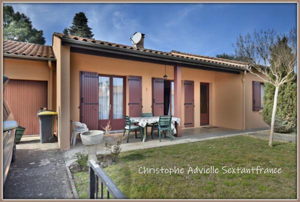 Marmande, au calme proche commerces, maison de plain pied 3 chambres , garage sur parcelle de 567 M2