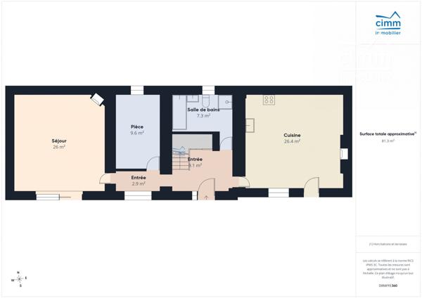 NOUVEAUTE en Exclusivité chez CIMM Immobilier Longué Jumelles
